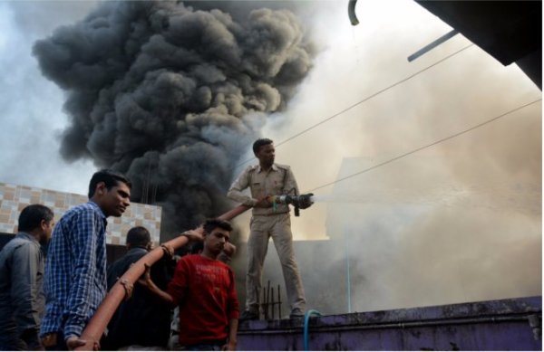 Lohri celebration and cold wave in india