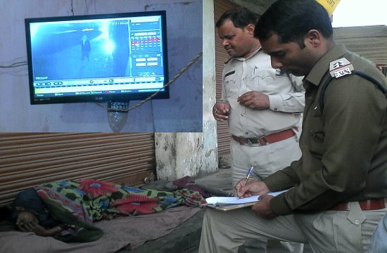 dead body of rickshaw puller