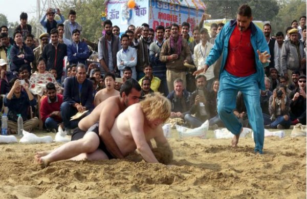 Dangal and sankranti pics from india