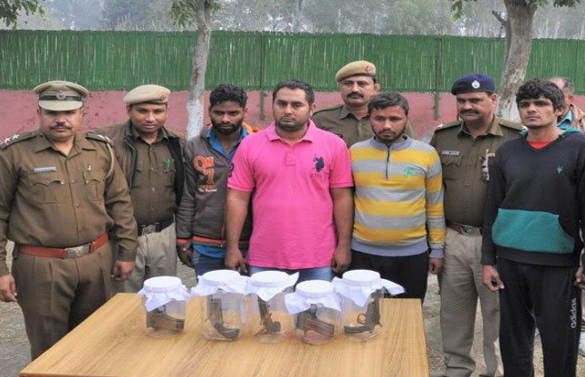 Four members of Sandeep Gadoli gang arrested