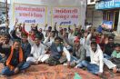 Tractor owners agitation against Narmada Bachao An
