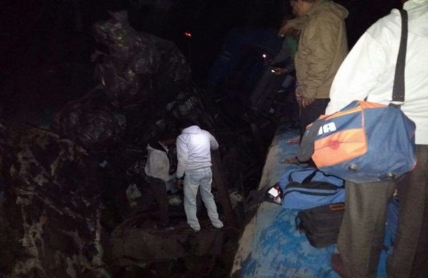 jagdalpur-bhubaneswar express derailed