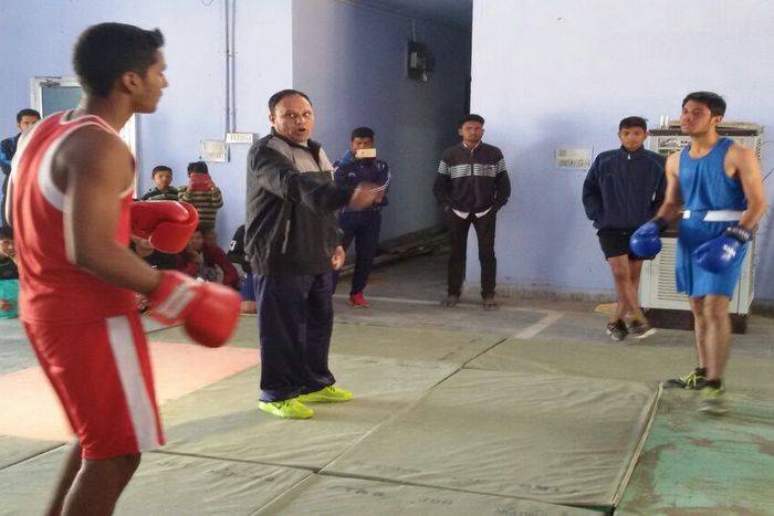 Shown in boxing skills