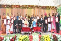 Happiness of award with Glory of Republic