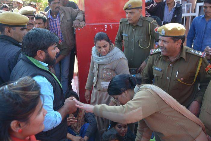 b.ed students agitation at mds univesrity ajmer