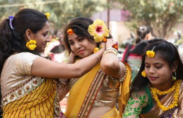 Basant panchami pics from around the country