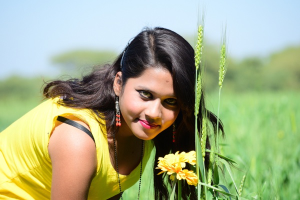  photo shoot of girls on basant panchami