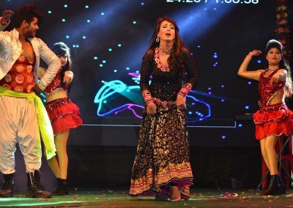 Bollywood actress Preeti Jhangiani at khargone