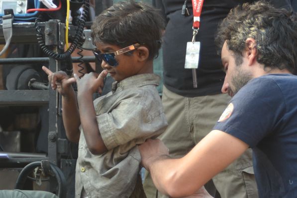 Sunny pawar Enjoyed in khandwa during Shooting of 