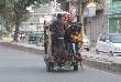Overloaded autorickshaw