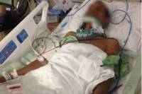 Few boys beaten policeman badly