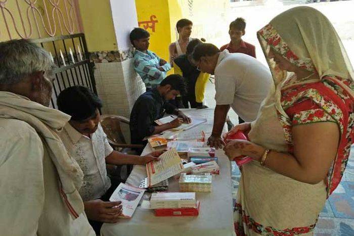 Treatment of Patients In Camp