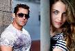 Salman Khan poses with Playboy model