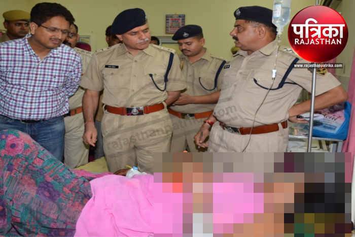 Bhilwara, Come on bikes masked, threw acid on Anganwadi workers in bhilwara, Latest news in bhilwara