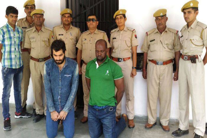 Arrested two accused