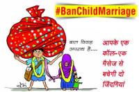 Video - #BanChildMarriage : People taken oath agai