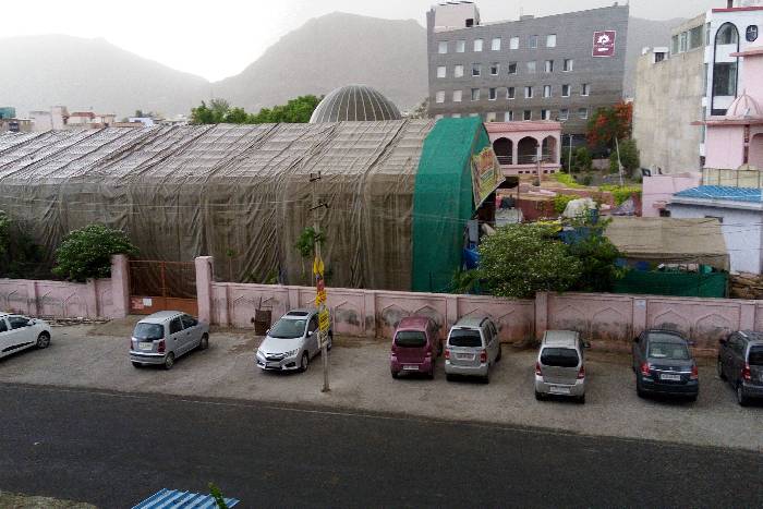sandy winds and shower in ajmer