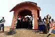 iraqi children visits amber fort on elephant