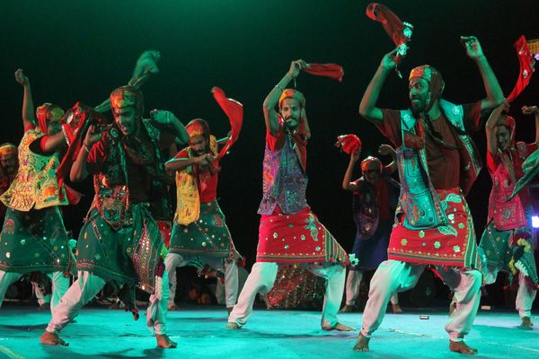 malwa utsav had a lots of dance performances