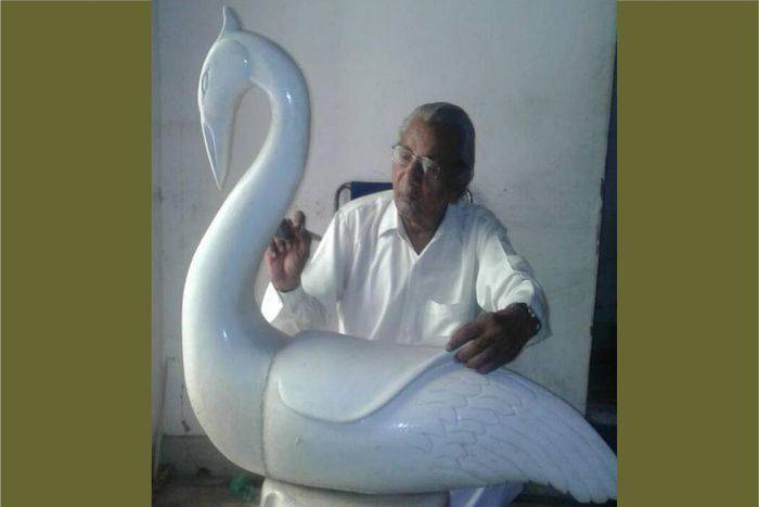 Artist kasim of jhunjhunu