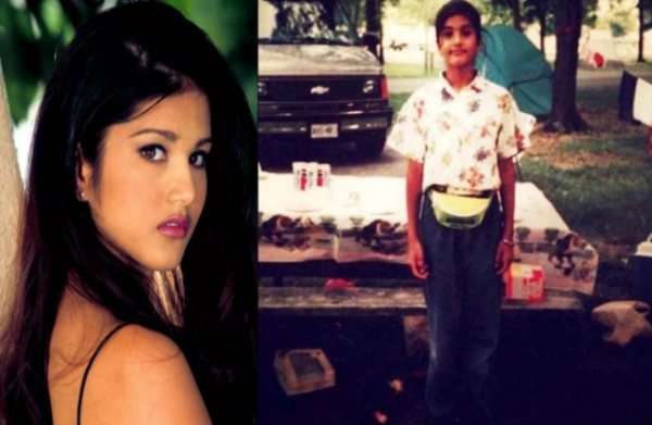 sunny leone childhood pics