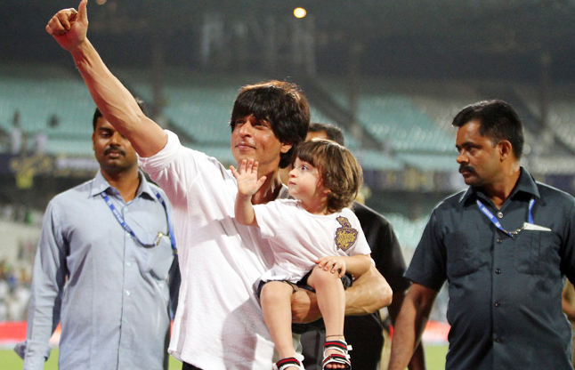 Shah Rukh Khan and son AbRam