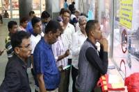 Railway refund window