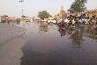 Hanuman square crossing sludge