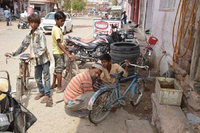 Nagaur has now reduced the bicycle structure