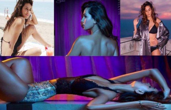 Shibani Dandekar bikini photos 