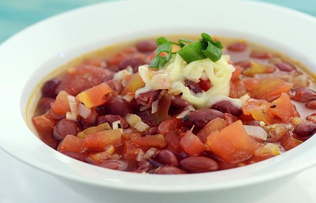 Spicy Salsa Bean Soup recipe