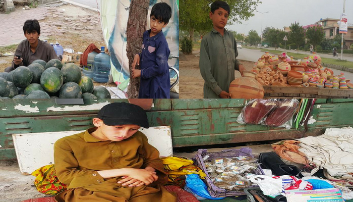viral photos of child labour in pakistan