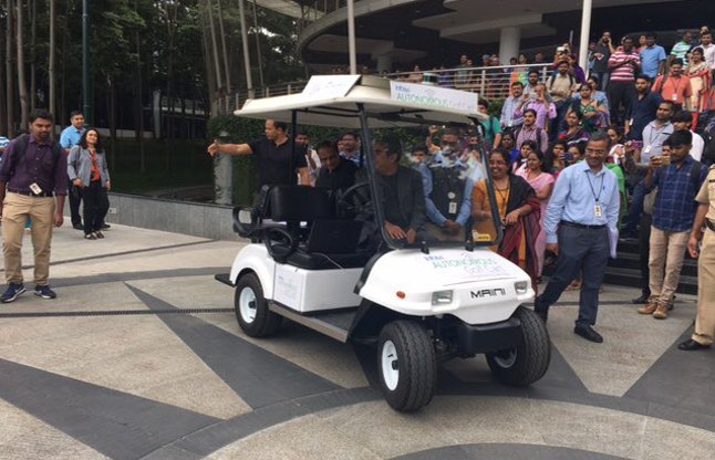 driverless golf cart