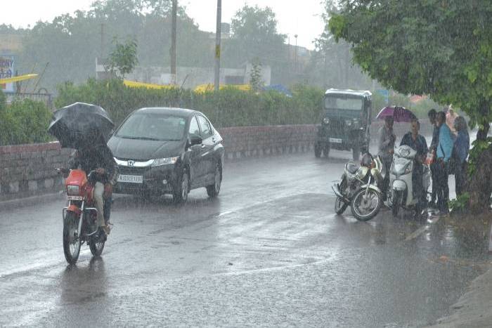 Weather News: Rain in Kota