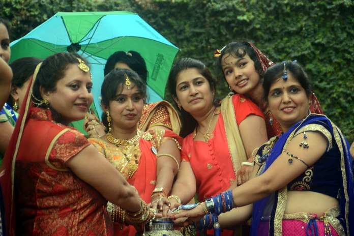 sawan celebration of women group in raipur 
