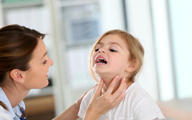 children's throat