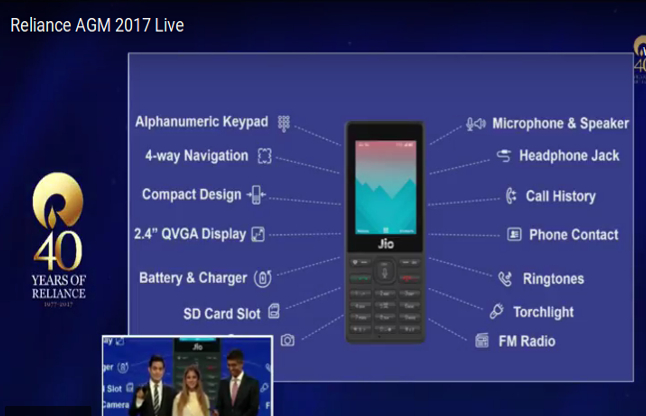 JioPhone Features