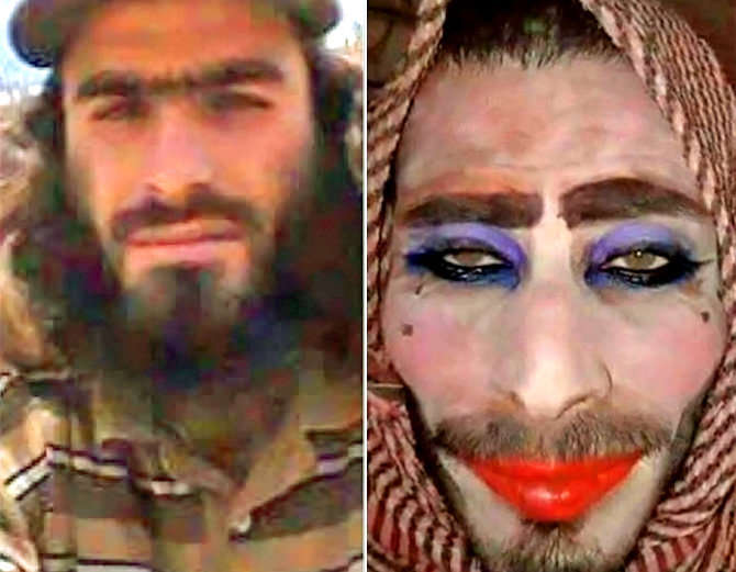 ISIS terrorist Dressed As Women, Caught Fleeing Ba