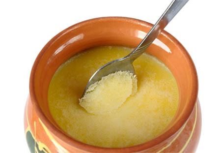 This solution will be made of pure ghee, health be
