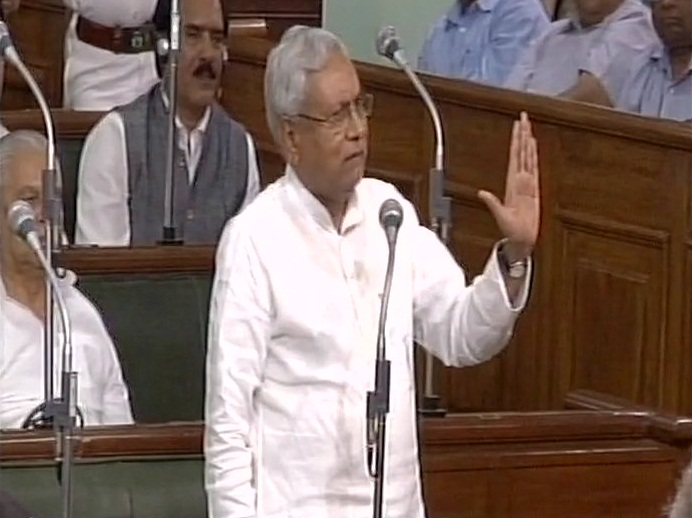 nitish kumar in assembly