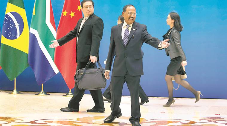 ajit doval with jinping