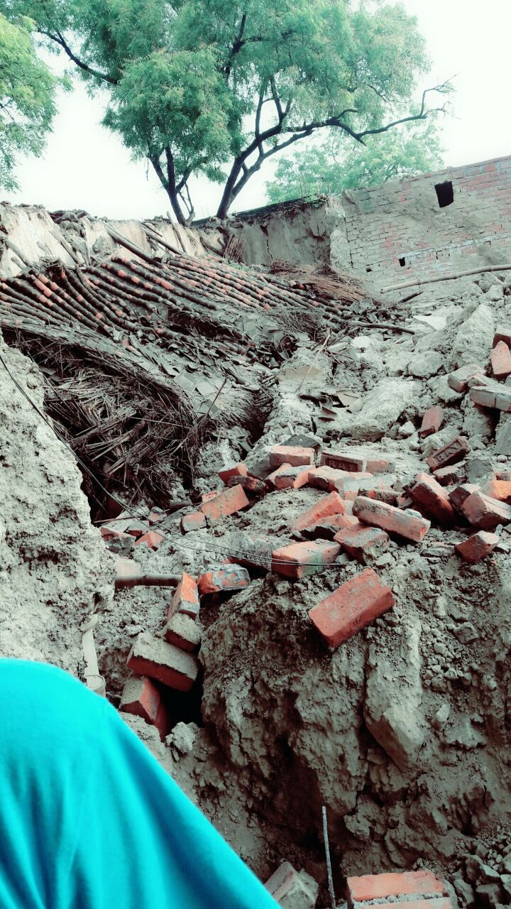 House collapsed
