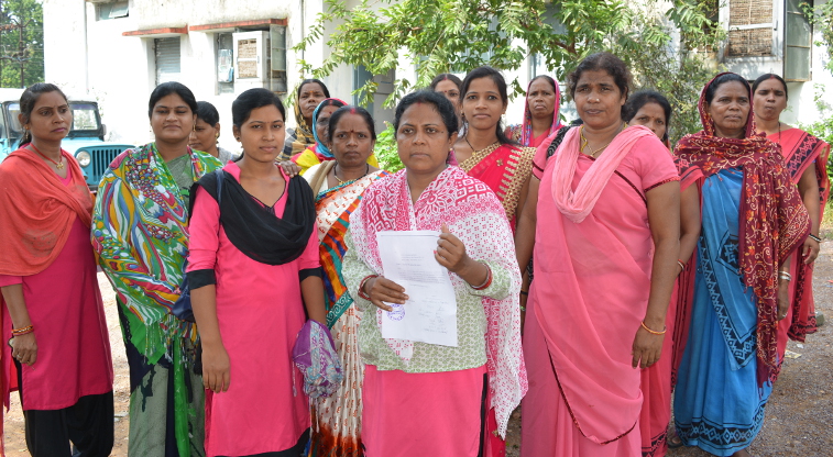 Anganwadi activists and helpers continue strike on
