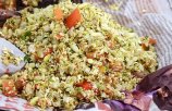 oats poha bhel