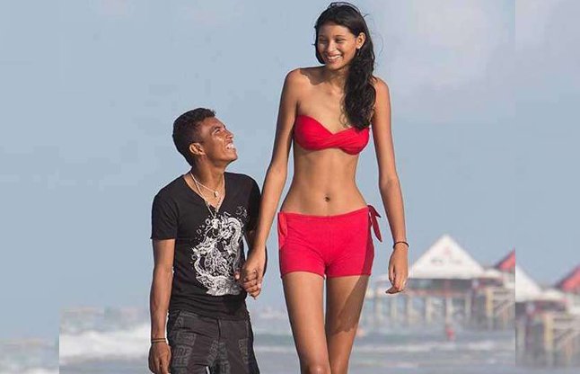 tallest bride in world