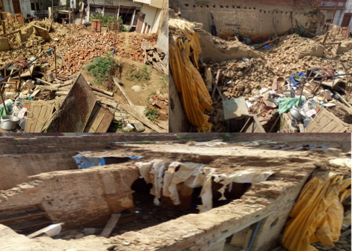 Marksvadi Communist Party office demolished by dabangg in Barabanki UP Hindi News