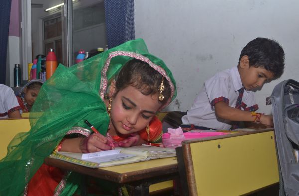 Krishna Janmashtami Program in School