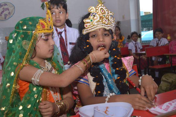Krishna Janmashtami Program in School