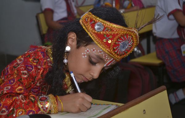 Krishna Janmashtami Program in School