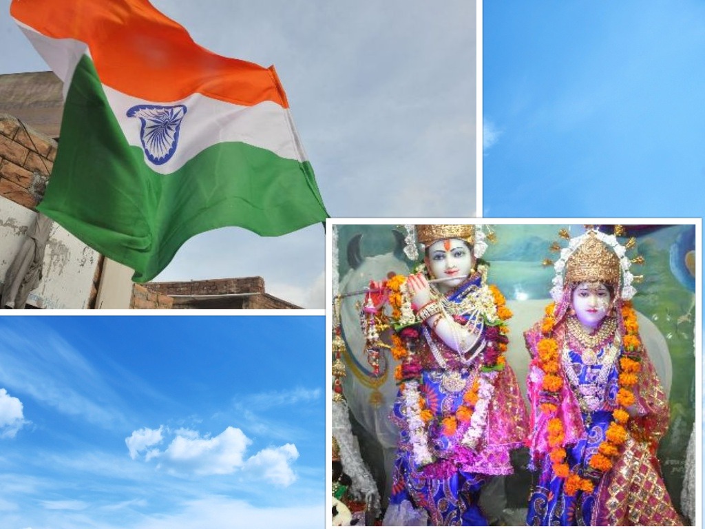 independence day and krishna janmashtmi on 15th august